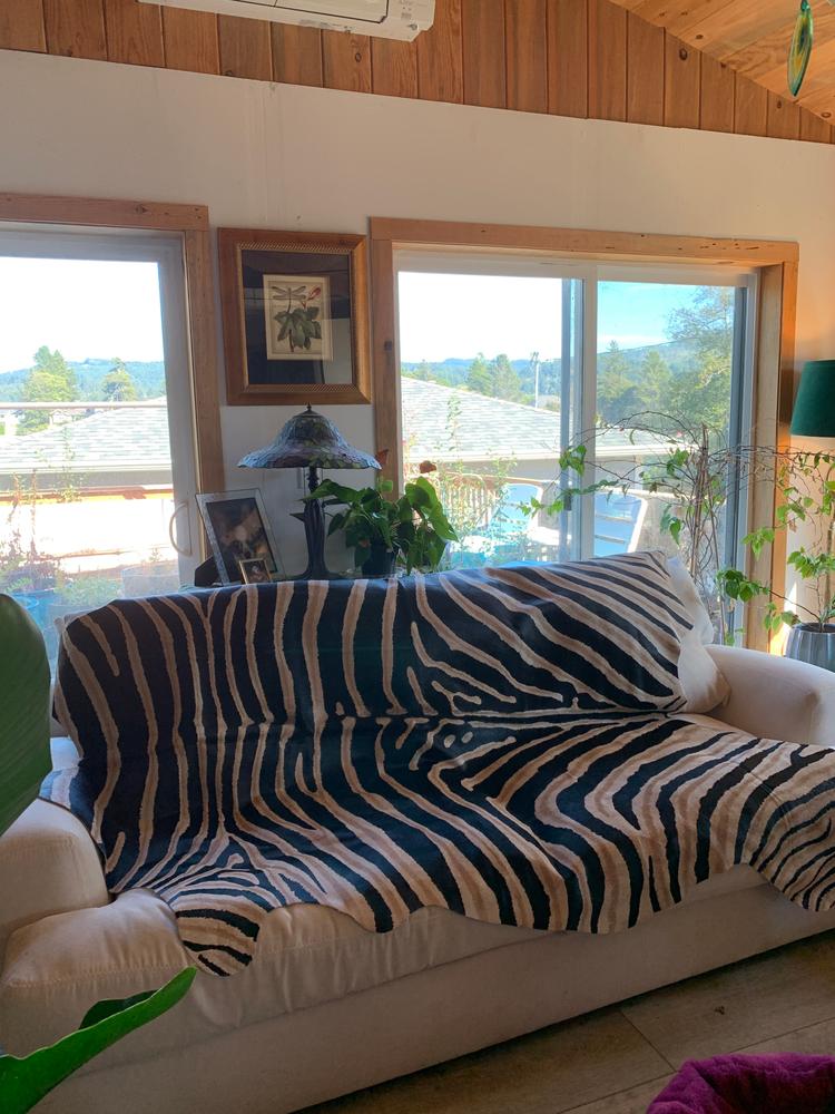 Leopard Cowhide Rug - Customer Photo From Teri Gilbert