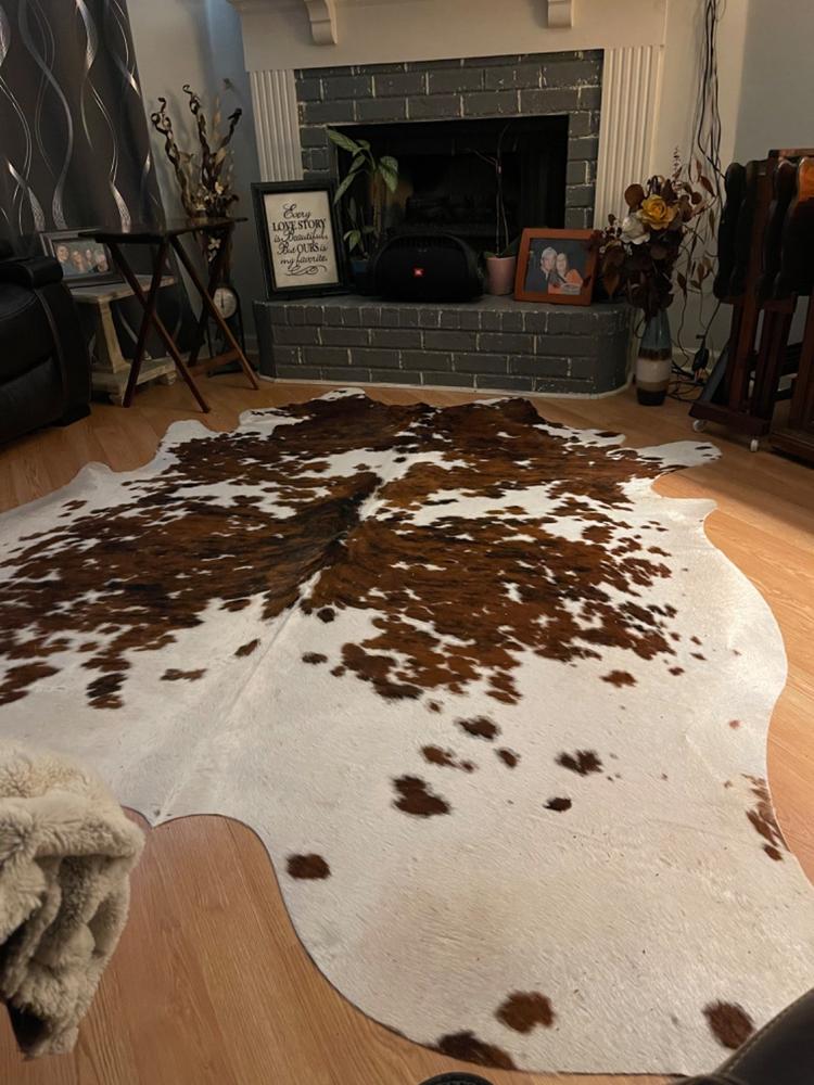 Tricolor Cowhide Pillow - Customer Photo From Dee Ann Emerson