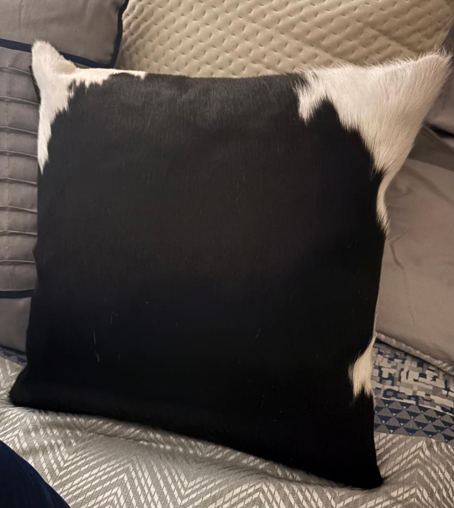Mystery Cowhide Pillow - Customer Photo From Autumn