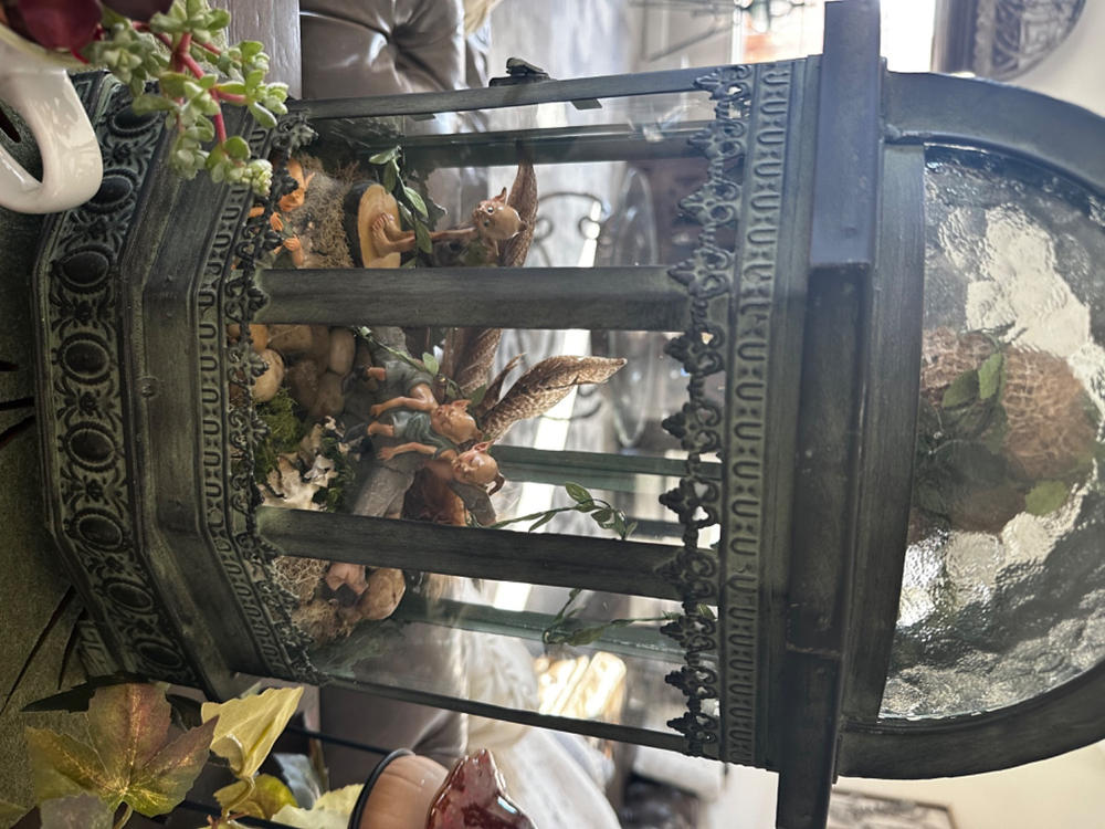 Pixie Pushing a Snail - Customer Photo From Julie Enea