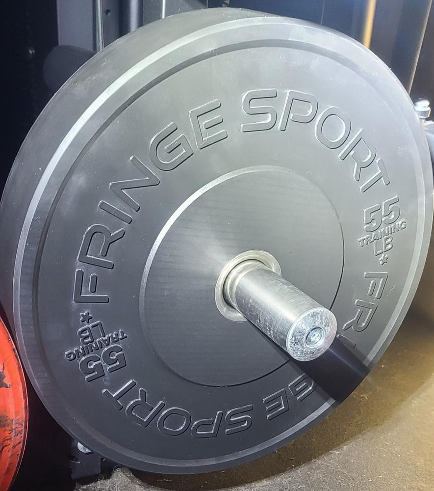 Black Bumper Plates (Pairs) - Customer Photo From Michael Zellner