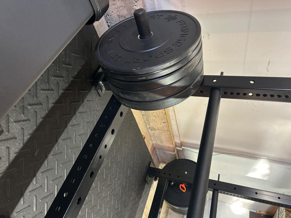 Black Bumper Plate Sets - Customer Photo From Christopher OBrien