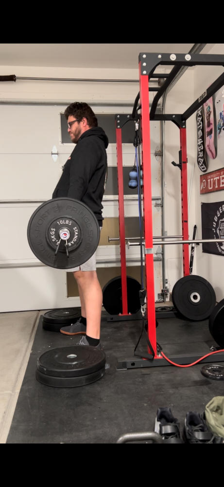 Black Bumper Plate Sets - Customer Photo From Shane augason