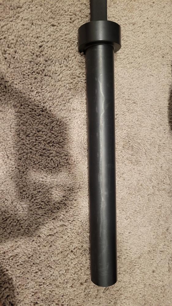 Bar + Black Bumper Plate Packages - Customer Photo From Travis Condley