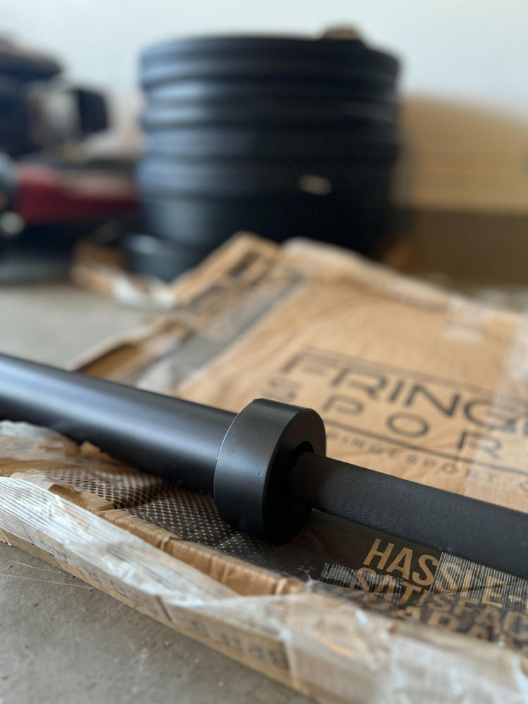 Bar + Black Bumper Plate Packages - Customer Photo From Christopher Kennedy