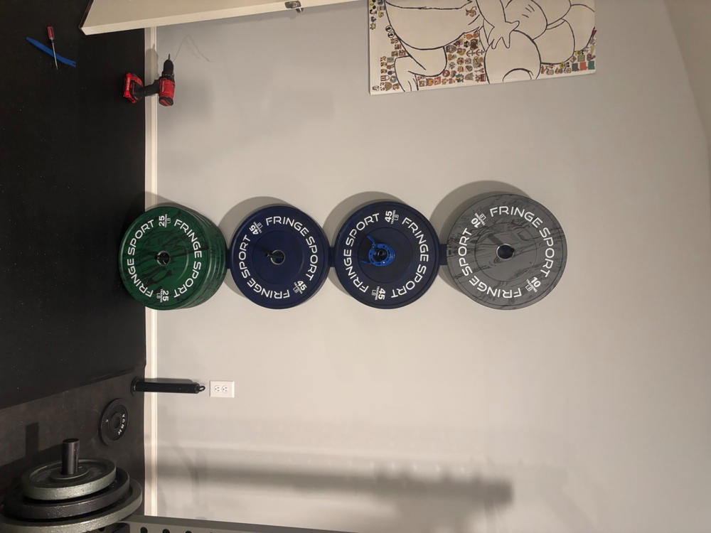 Savage Bumper Plate (Pairs) - Customer Photo From Chris Furr
