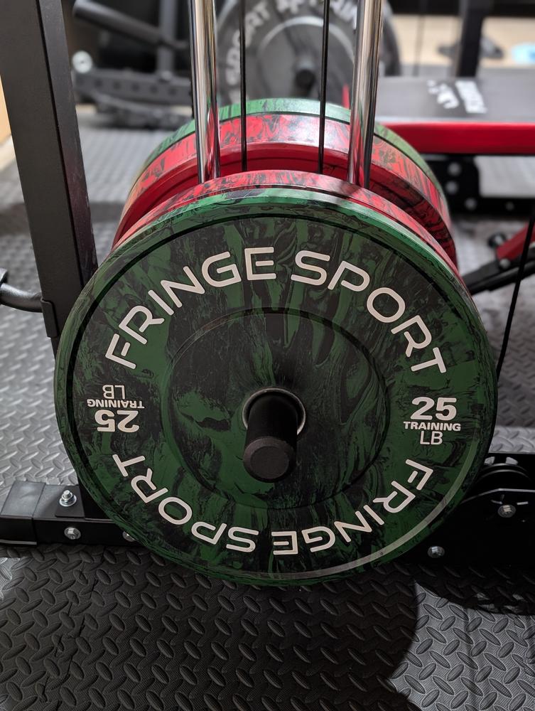 Savage Bumper Plate (Pairs) - Customer Photo From Paul S