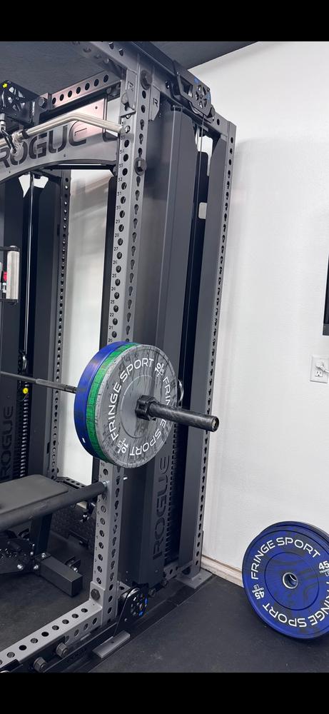 Savage Bumper Plate Sets - Customer Photo From Colten P.
