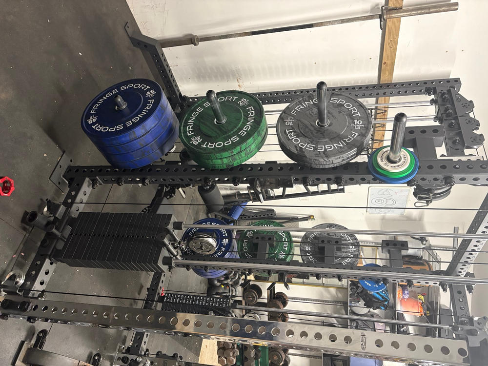 Savage Bumper Plate Sets - Customer Photo From Justin Holmes
