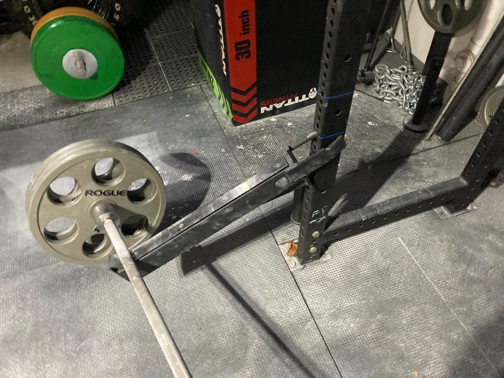 2x3 Safety Spotter Arms - Customer Photo From Jeremy Cheatwood