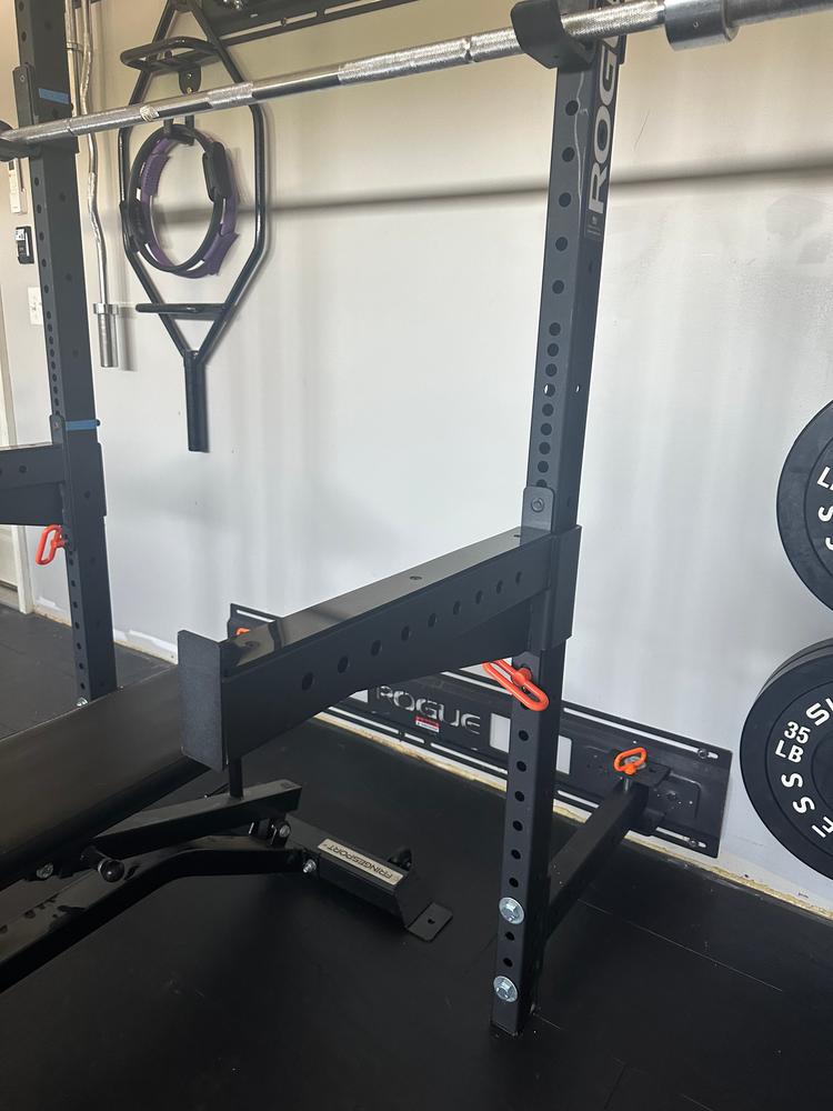 2x3 Safety Spotter Arms - Customer Photo From James C