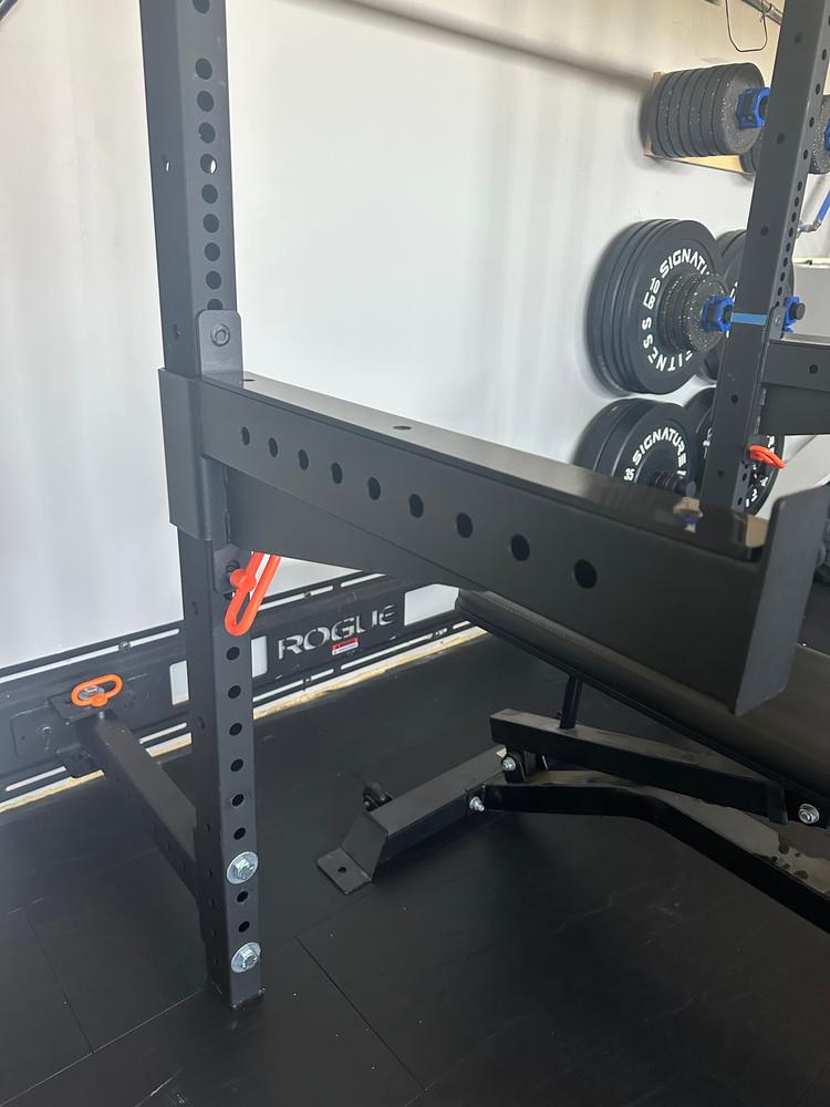 2x3 Safety Spotter Arms - Customer Photo From James C