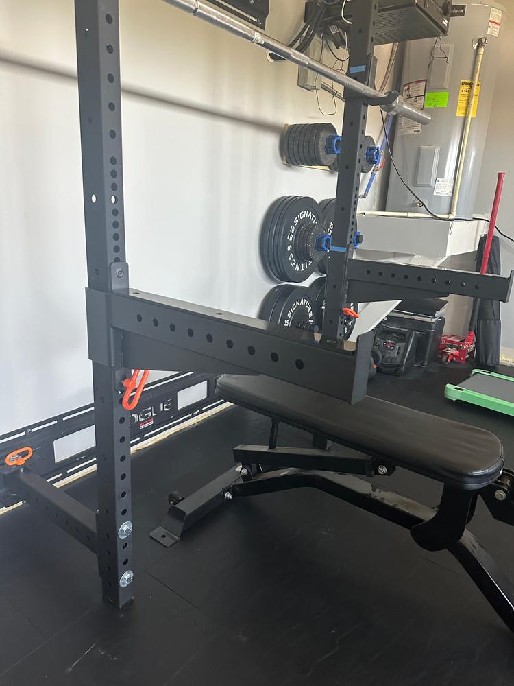 2x3 Safety Spotter Arms - Customer Photo From James C