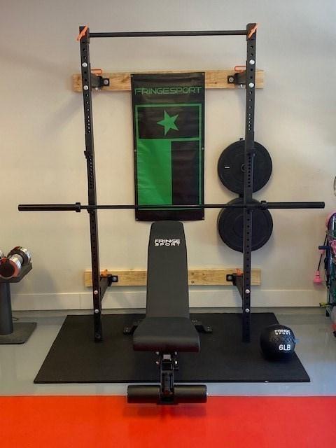 Retractable Power Rack by OneFitWonder FringeSport Equipment