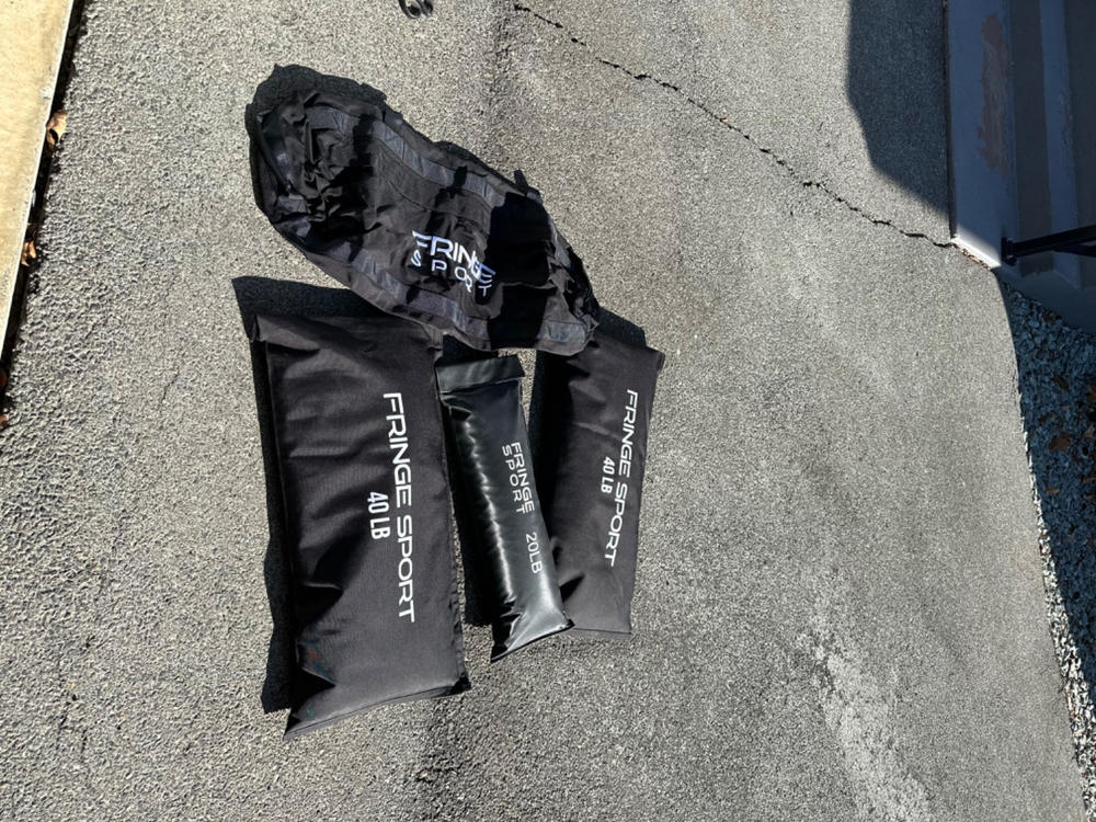 Sandbag Trainer System - Customer Photo From charles espinoza