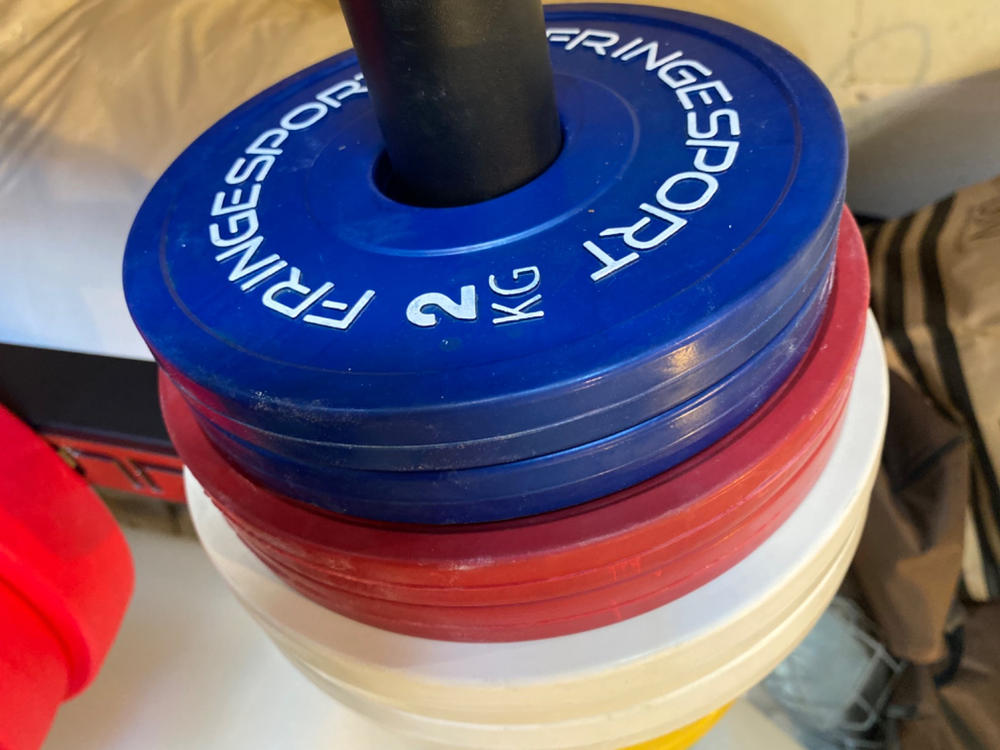Change Plates - KGs - Customer Photo From Cody Castro