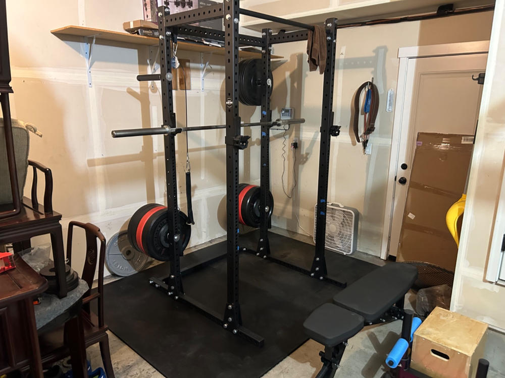 2X3 Bumper Plate Storage Pin - Customer Photo From Josiah Anderson