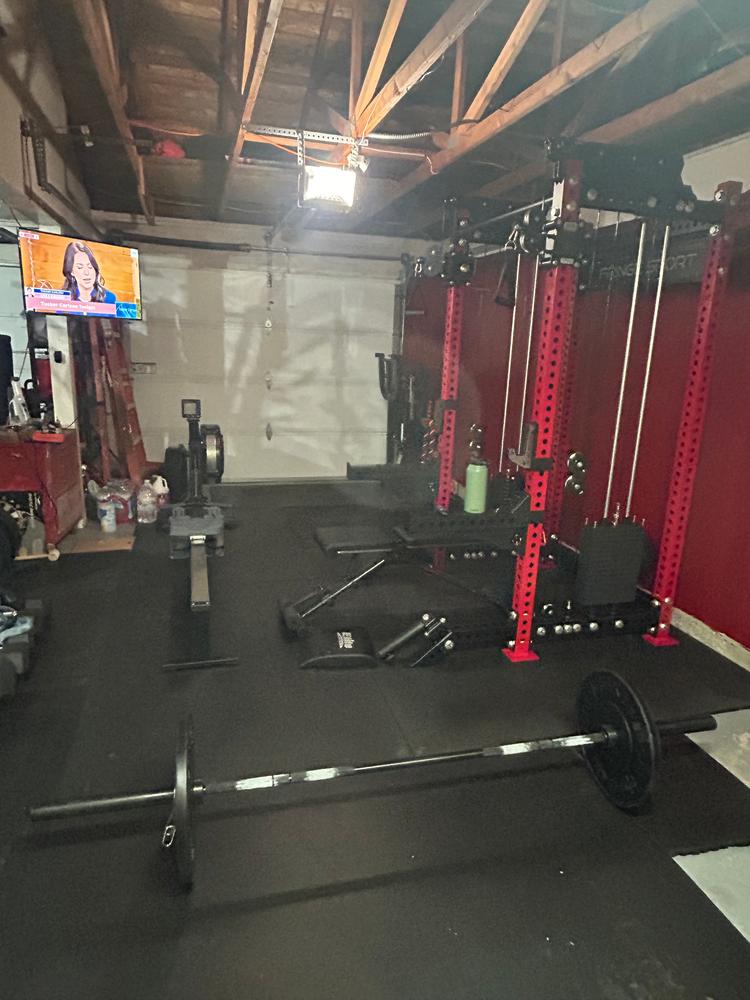 The Dane, Half Rack Functional Trainer - Customer Photo From Evan Rowe