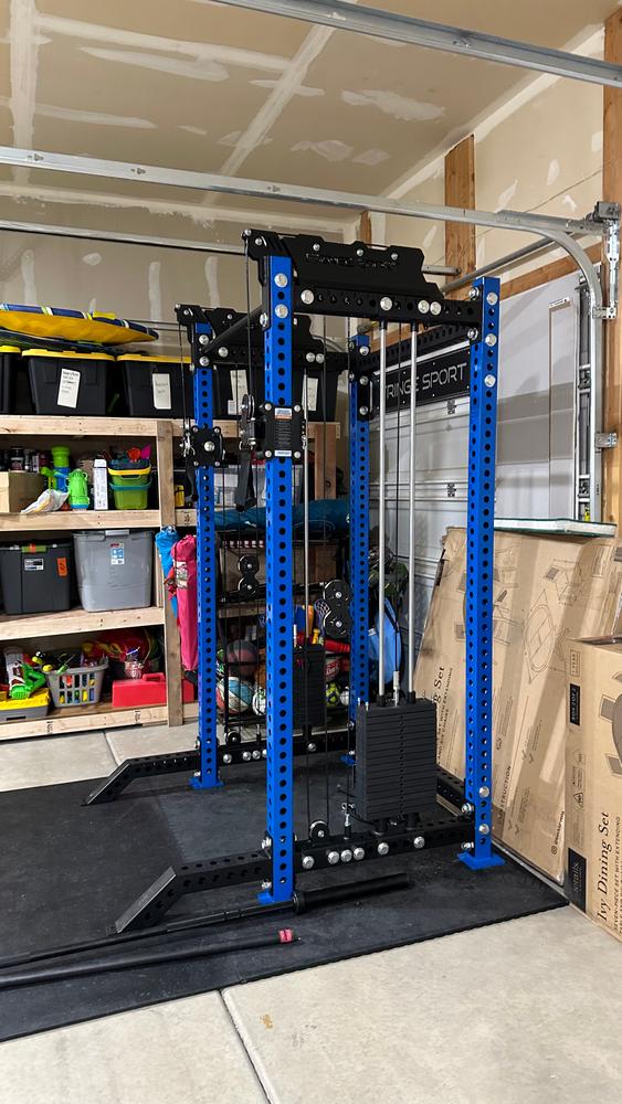 The Dane, Half Rack Functional Trainer - Customer Photo From Dustin 