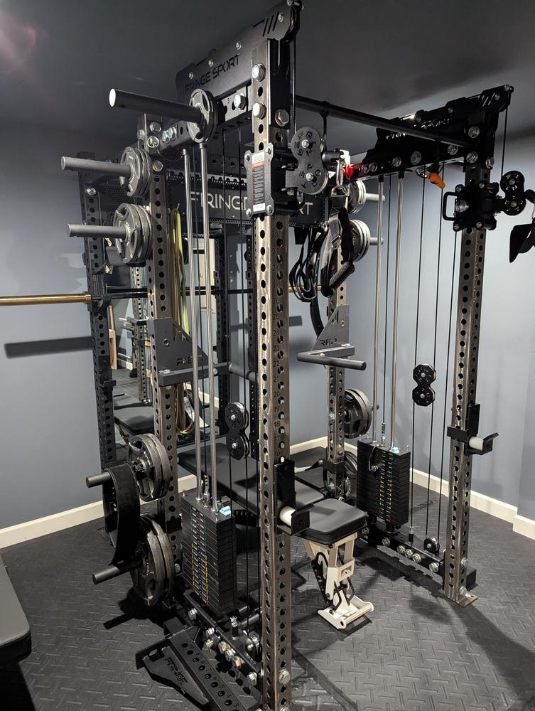 The Dane, Half Rack Functional Trainer - Customer Photo From Pengcheng Z.