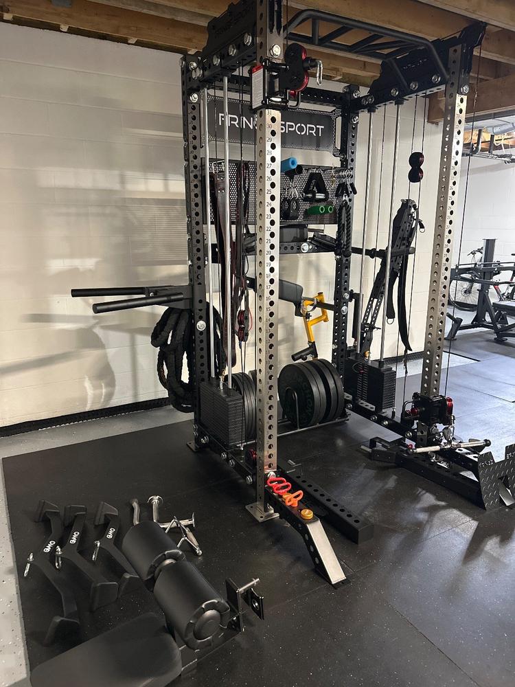 The Dane 2.0, Half Rack Functional Trainer (Attachments Package) - Customer Photo From Barry Ryle