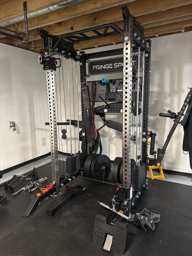 The Dane 2.0, Half Rack Functional Trainer (Attachments Package) - Customer Photo From Barry Ryle