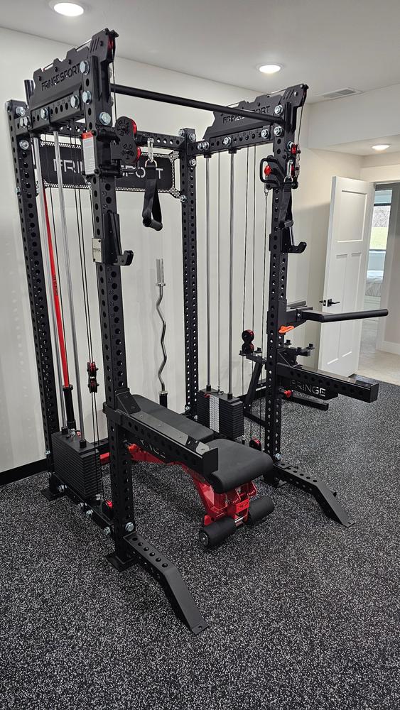 The Dane 2.0, Half Rack Functional Trainer (Attachments Package) - Customer Photo From Nick VanderMolen