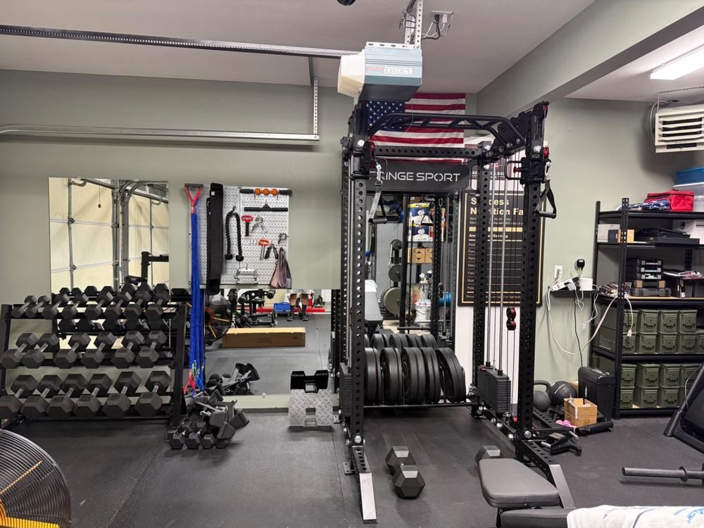 The Dane 2.0, Half Rack Functional Trainer (Attachments Package) - Customer Photo From Jason Grillo