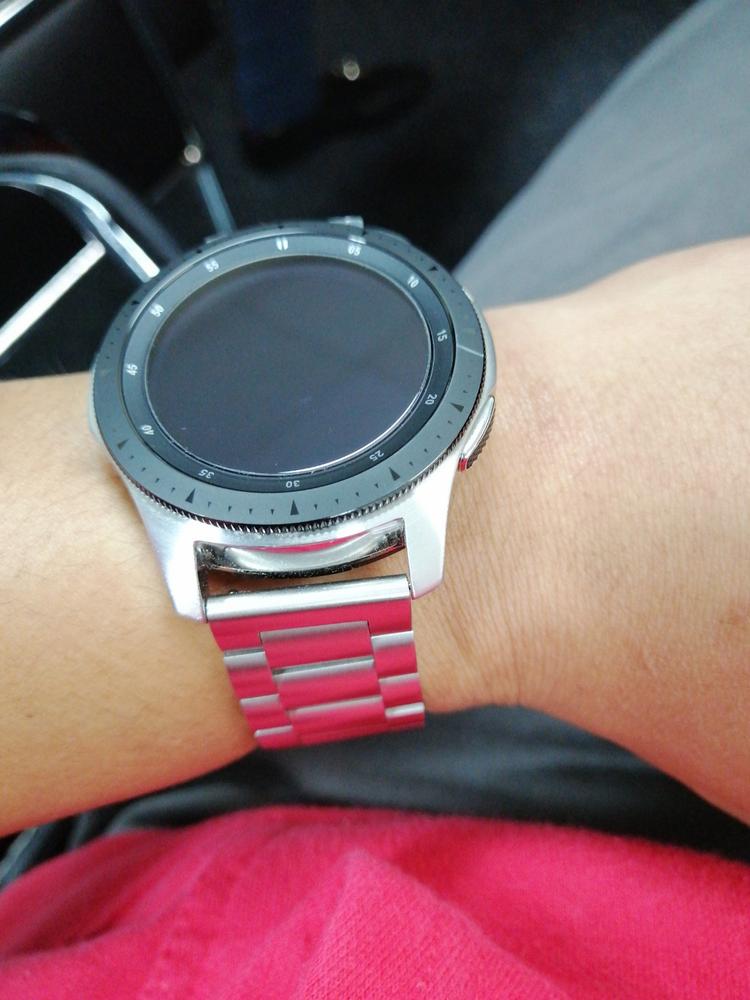 samsung galaxy watch stainless steel band