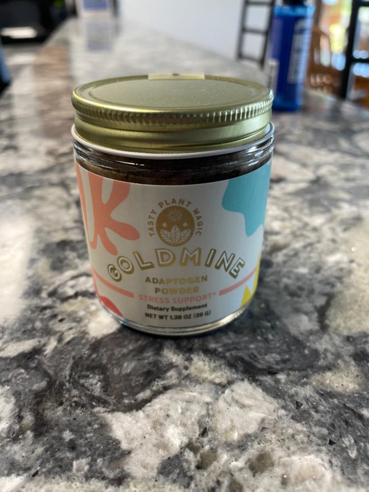 Adaptogen Stress Support Powder Jar - Customer Photo From Connie Curtis