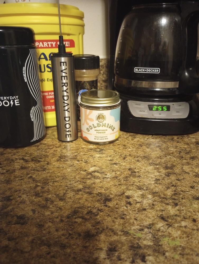 Adaptogen Stress Support Powder Jar - Customer Photo From Heather Rudy