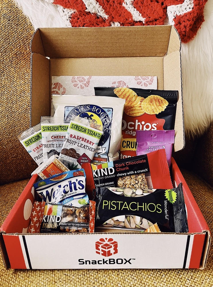 Gluten Free Sweet and Salty SnackBOX Care Package (12 COUNT) - Customer Photo From Emiliy Flinn