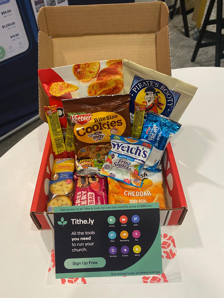 Sweet and Salty SnackBOX Care Package (13 COUNT) - Customer Photo From Justin Dean