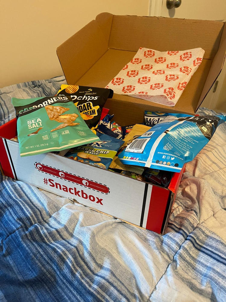 NEW Original SnackBOX Care Package (50 Count) - Customer Photo From Jeriel Ono on