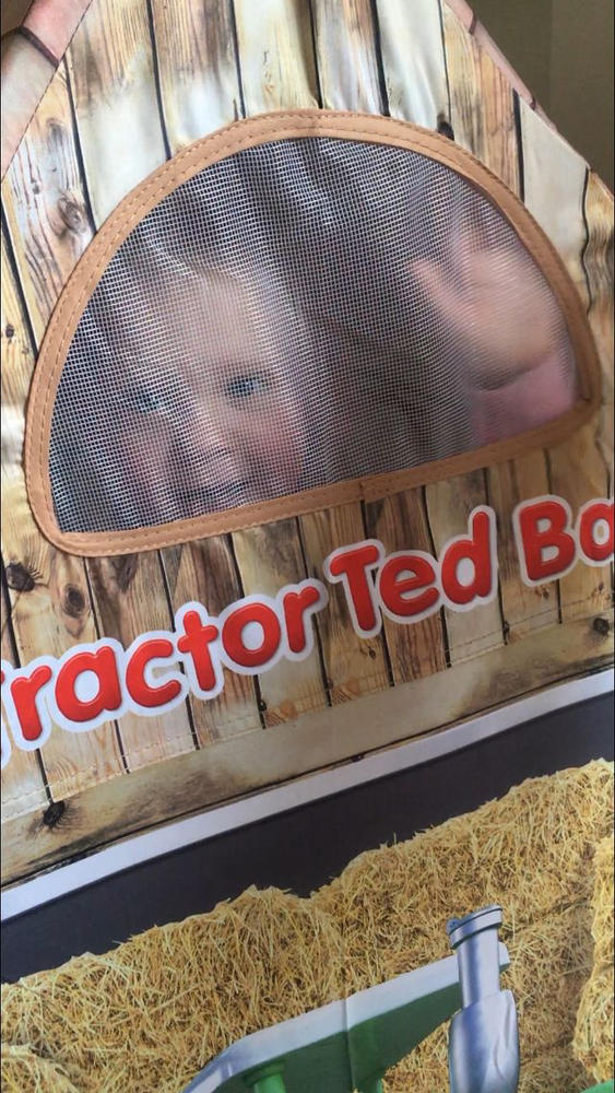 Tractor Ted Fabric Playhouse - Customer Photo From Alex Beeley