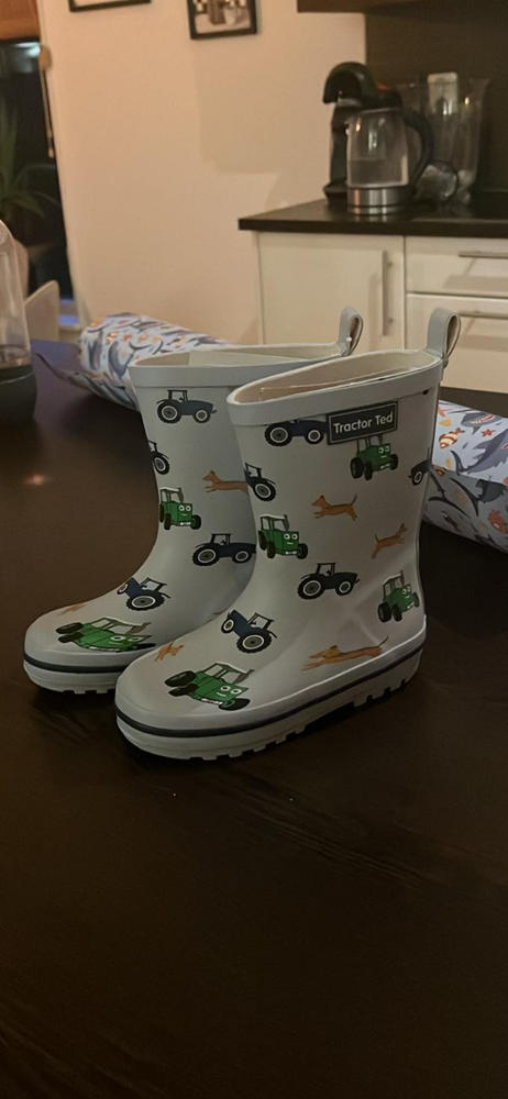 Midge & Tractor Friends Wellies - Customer Photo From Emilia Engelaar