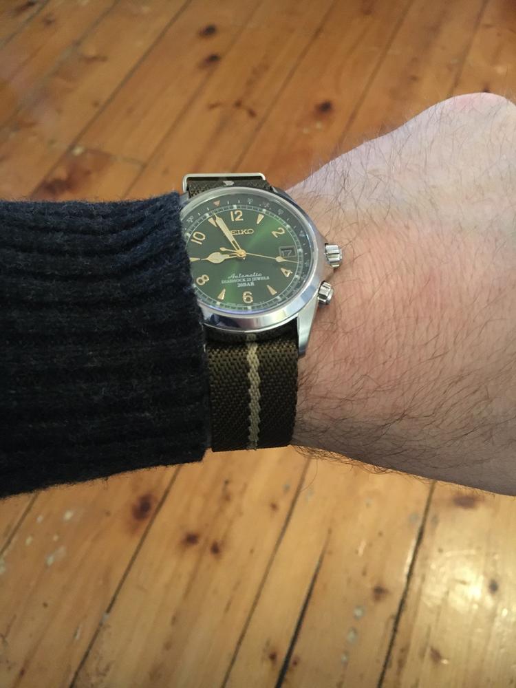 SINGLE PASS-OLIVE & BEIGE - Customer Photo From Daniel B.