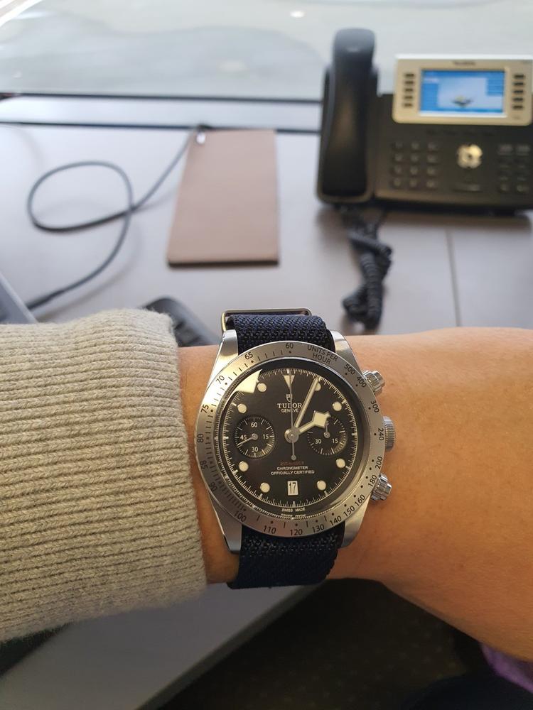 SINGLE PASS-NAVY - Customer Photo From John