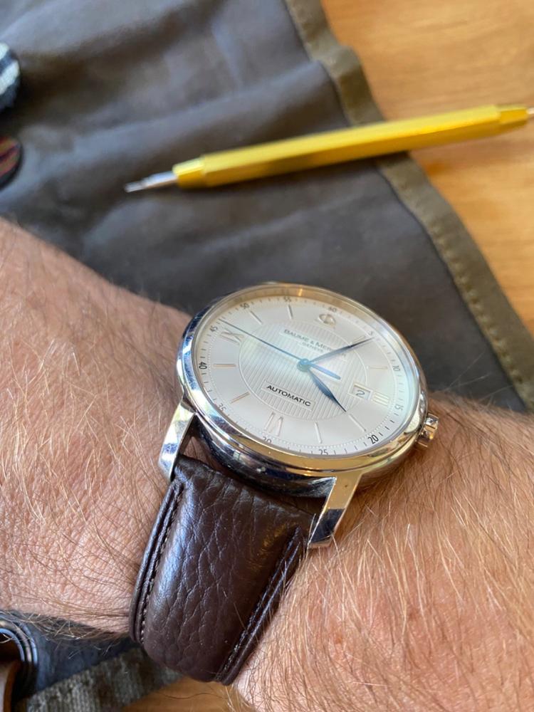 THE PEBBLE QUICK RELEASE DARK BROWN - Customer Photo From Brett Gilbert