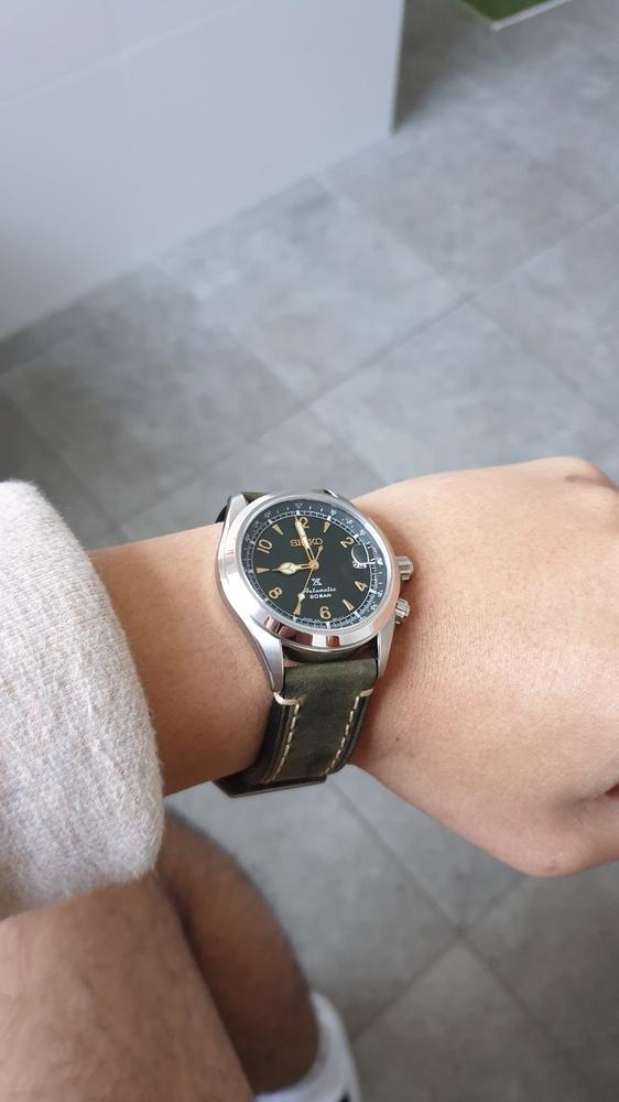 ITALIAN GREEN LEATHER - Customer Photo From Andre A.