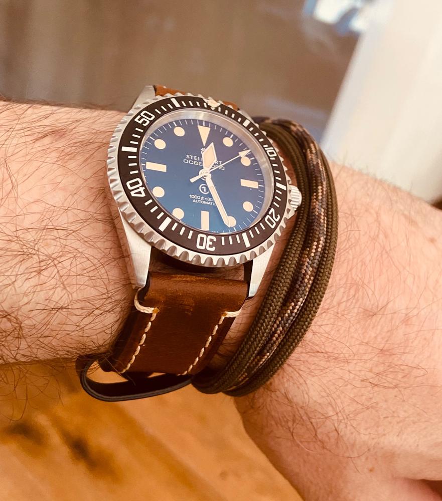 ITALIAN VINTAGE BROWN LEATHER - Customer Photo From anthony f.