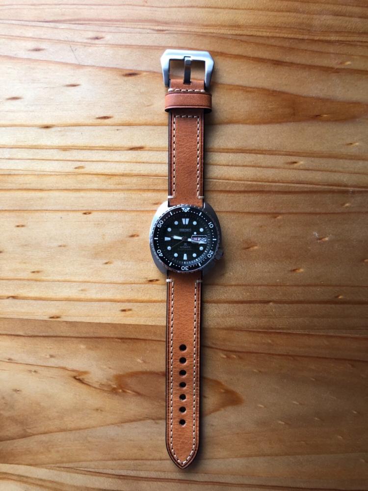 ITALIAN LIGHT BROWN LEATHER - Customer Photo From Travis S.