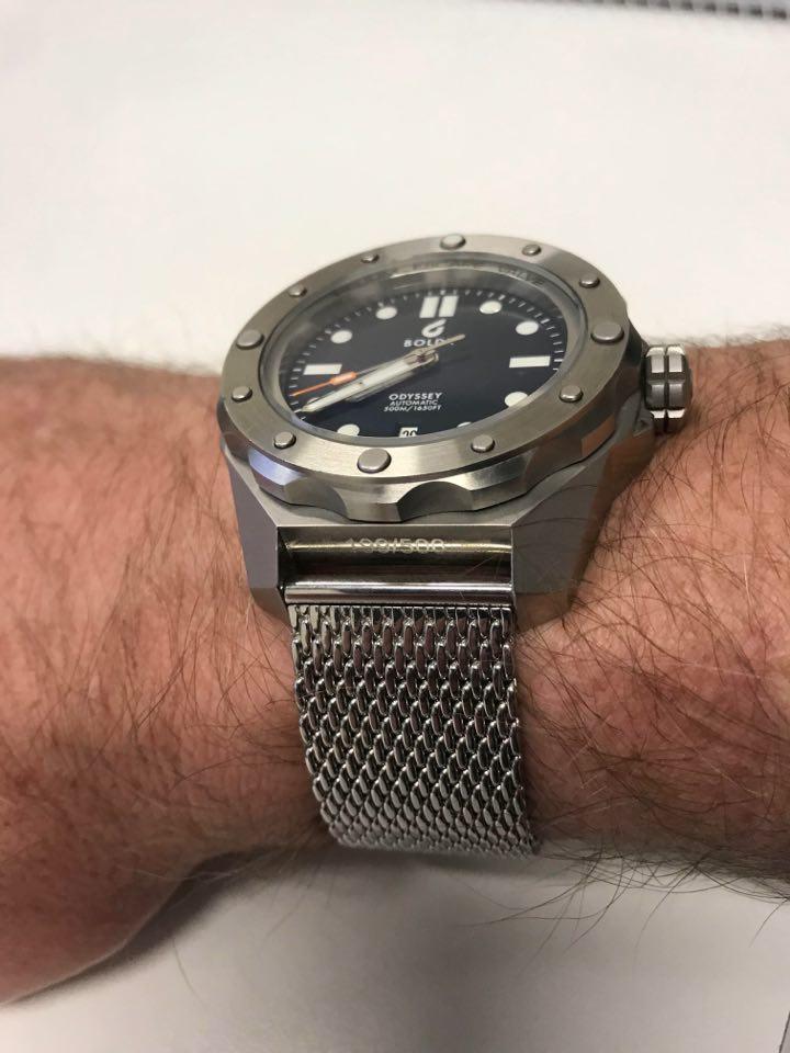 SILVER MILANESE MESH BRACELET - Customer Photo From Peter May