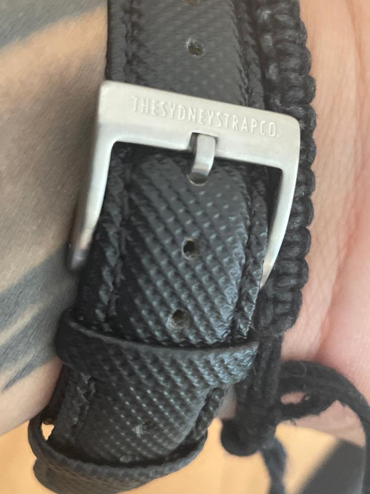 SAILCLOTH QUICK RELEASE - BLACK - Customer Photo From Mark P.