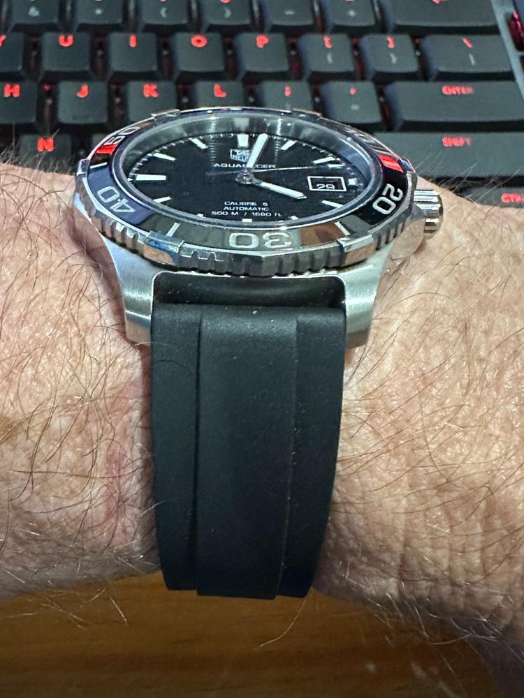 FKM RUBBER QUICK RELEASE - BLACK - Customer Photo From Jeff J.