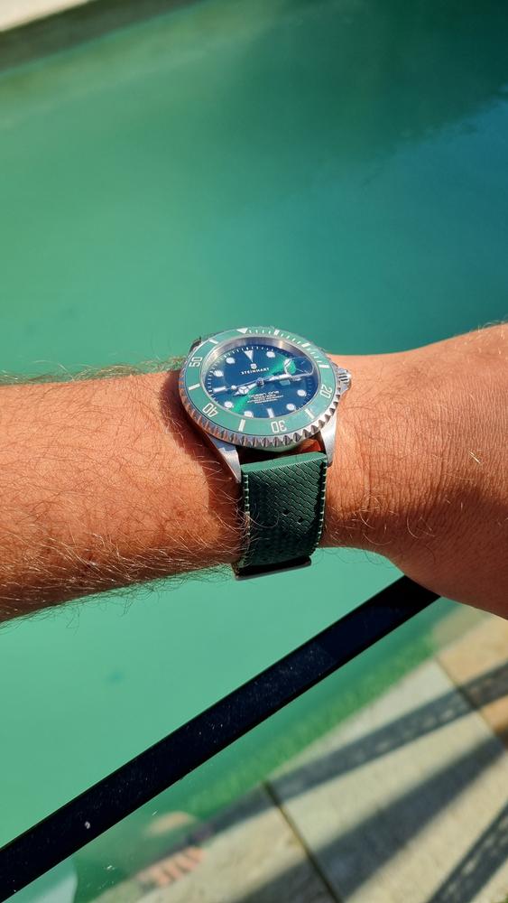 TROPIC RUBBER - JUNGLE GREEN - Customer Photo From Tim Dyer