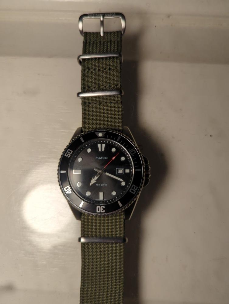 CORRUGATED OLIVE ONE PIECE - Customer Photo From MR JOHN R LOGAN