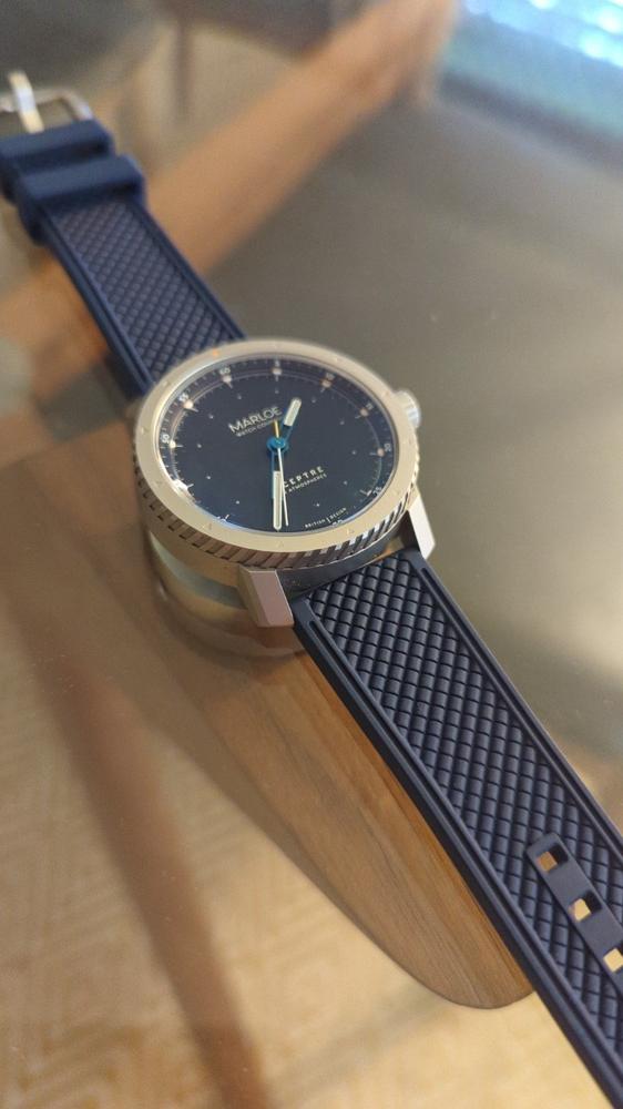 FKM QUICK RELEASE CHECKER - NAVY - Customer Photo From Chris Brown