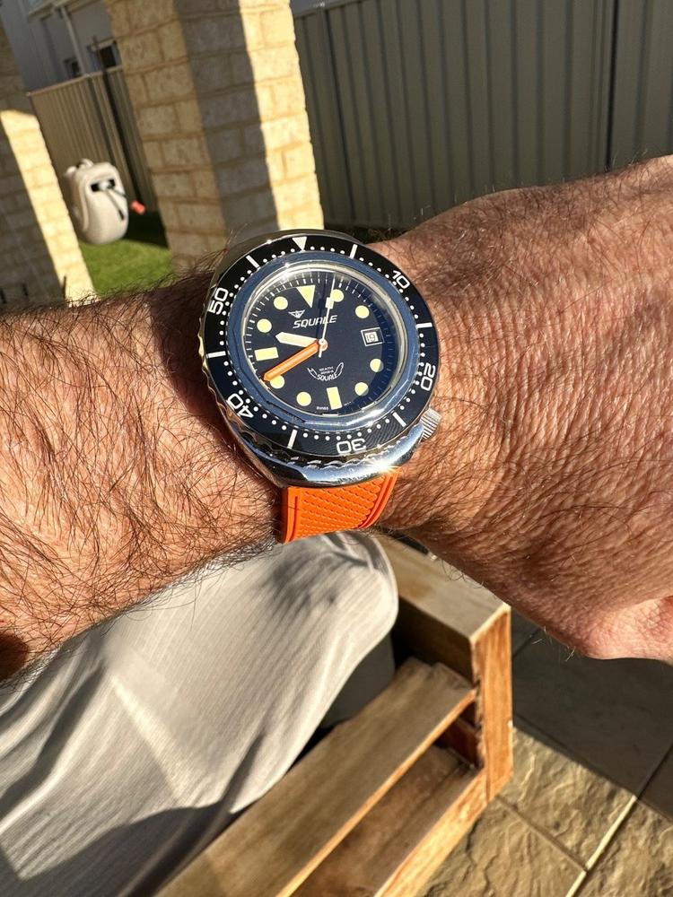 FKM QUICK RELEASE CHECKER - ORANGE - Customer Photo From Sean F.