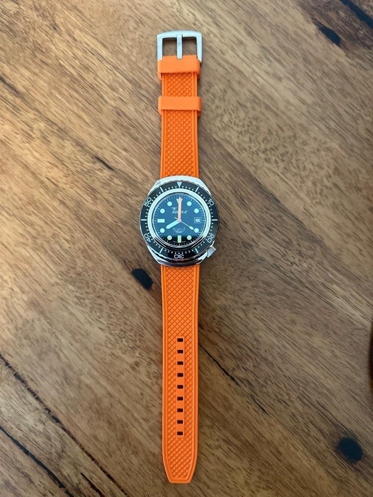 FKM QUICK RELEASE CHECKER - ORANGE - Customer Photo From Sean F.